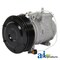 A & I Products Compressor, New, Denso Style w/ Clutch 10" x8" x8" A-AH169875 - alternate 3